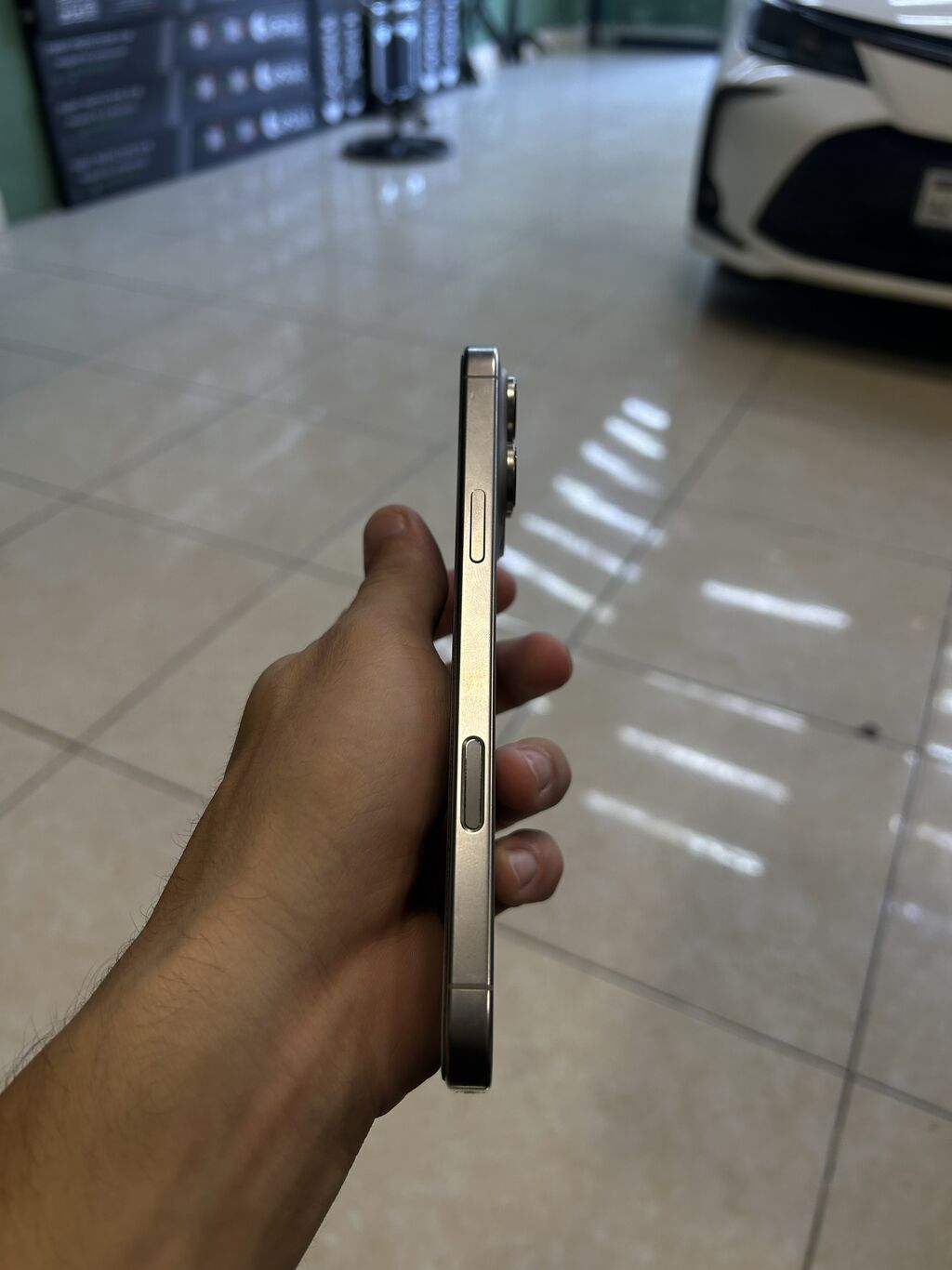 IPhone 16 Pro Max, 256 GB, Natural Titanium, Simsiz şarj, Face ID, Sənədlərlə — Apple iPhone, Bakı (7)