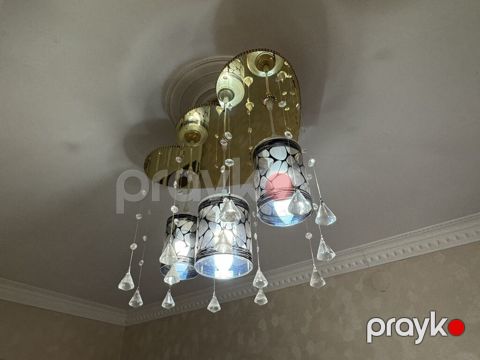Çılçıraq, 3 lampa, Şüşə — Bakı