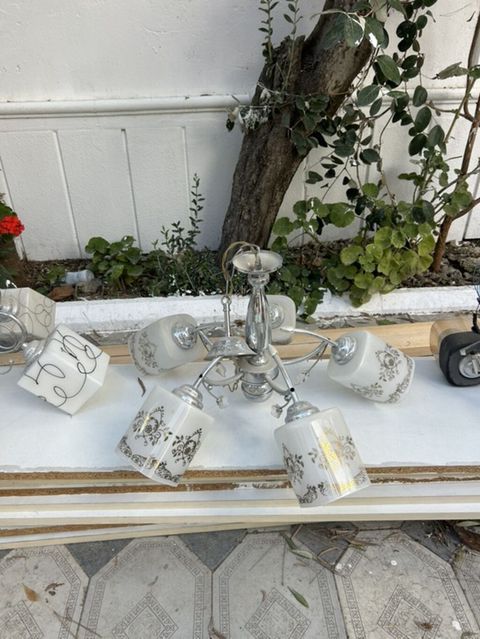 Çılçıraq, 5 lampa, Metal — Digah