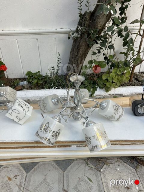 Çılçıraq, 5 lampa, Metal