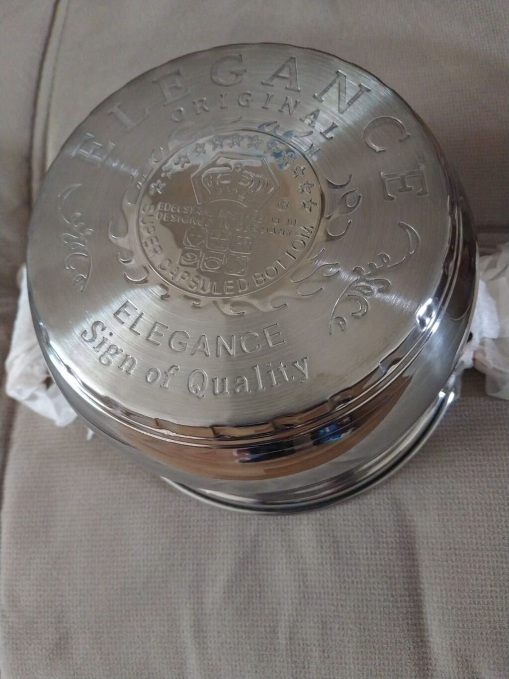 Qazan, Paslanmayan polad, 3 l, Almaniya — Mallar, Bakı (2)