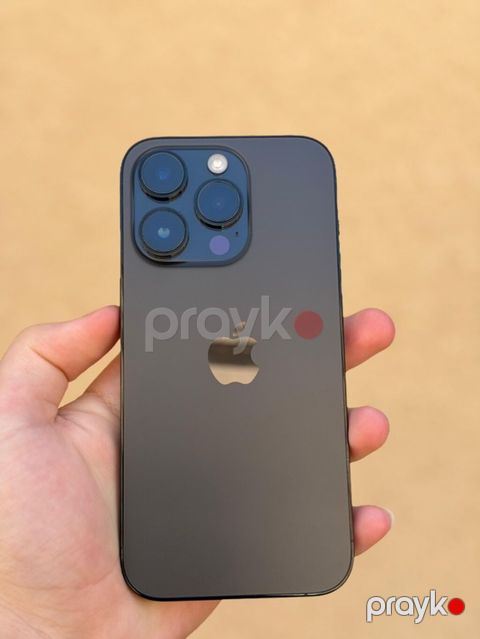 IPhone 14 Pro, 128 GB, Qara, Simsiz şarj, Face ID