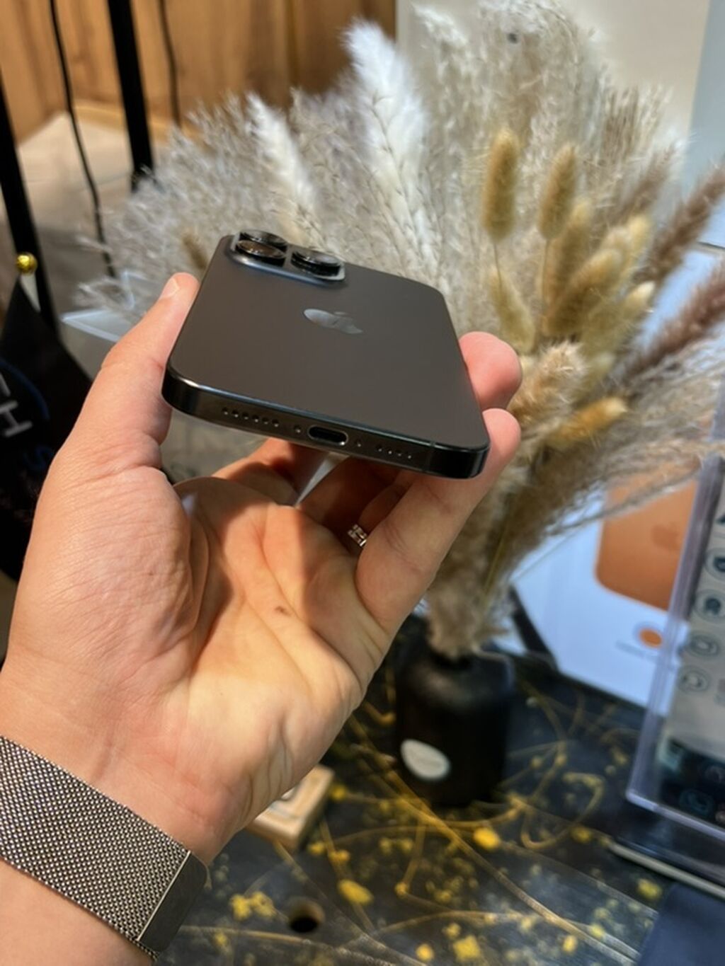 IPhone 16 Pro Max, Black Titanium, Face ID — Apple iPhone, Bakı (4)