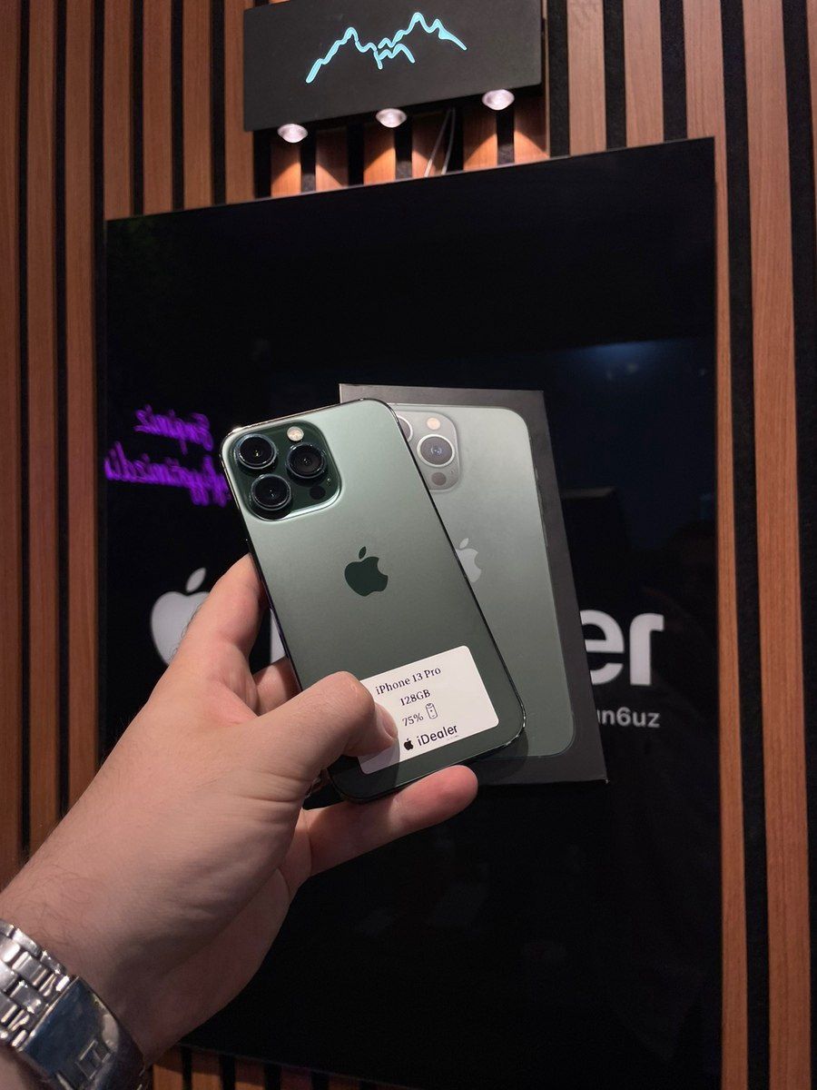 Apple iPhone 13 Pro Alpine Green 128GB/6GB — Smartfonlar, Bakı