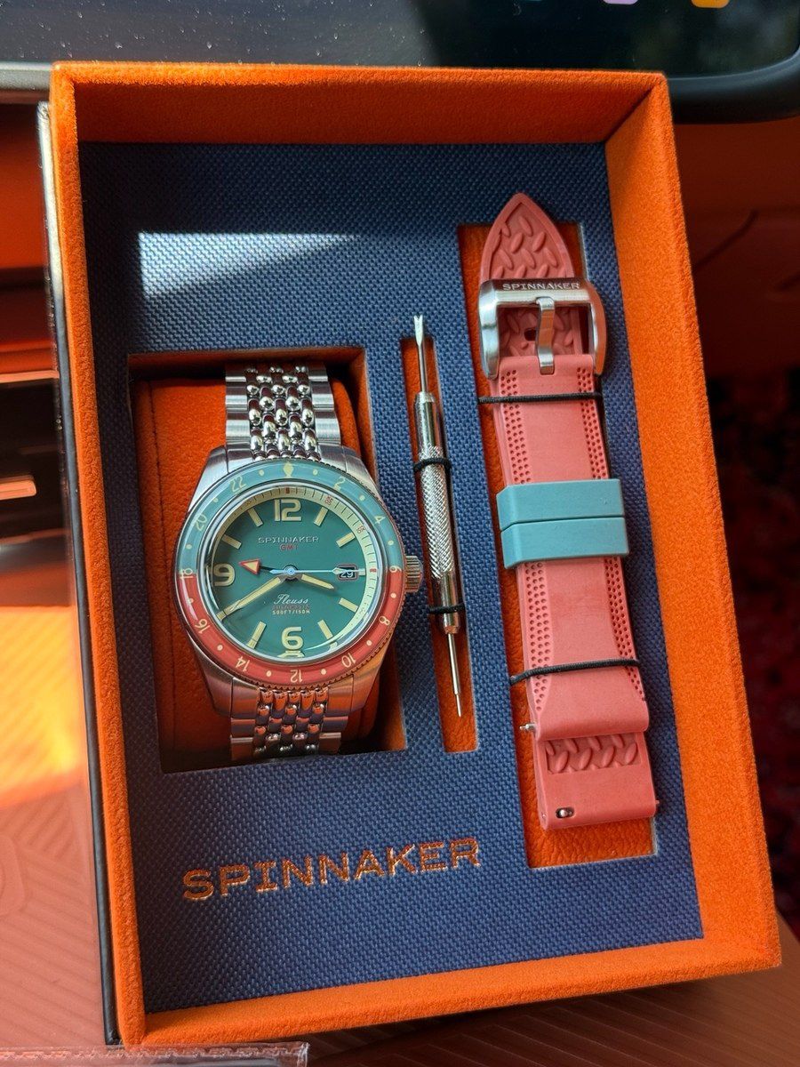 Spinnaker Fleuss GMT Automatic Tropical Green SP — Şəxsi əşyalar, Bakı (3)