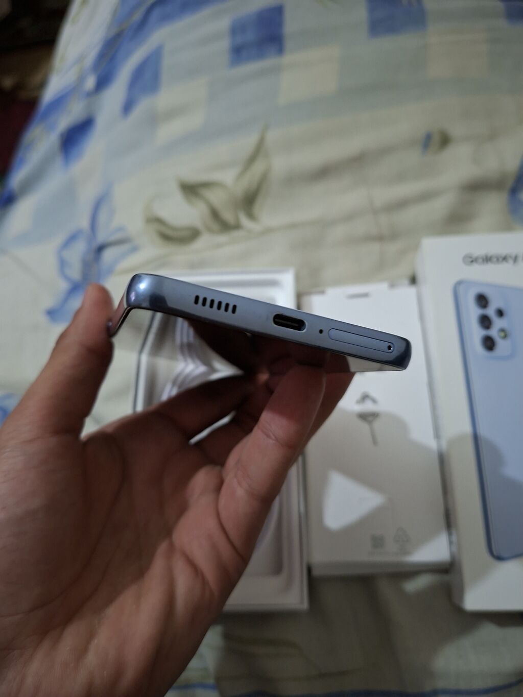 Samsung Galaxy A53 5G, 128 GB, rəng - Mavi, Sənədlərlə — Samsung, Bakı (6)