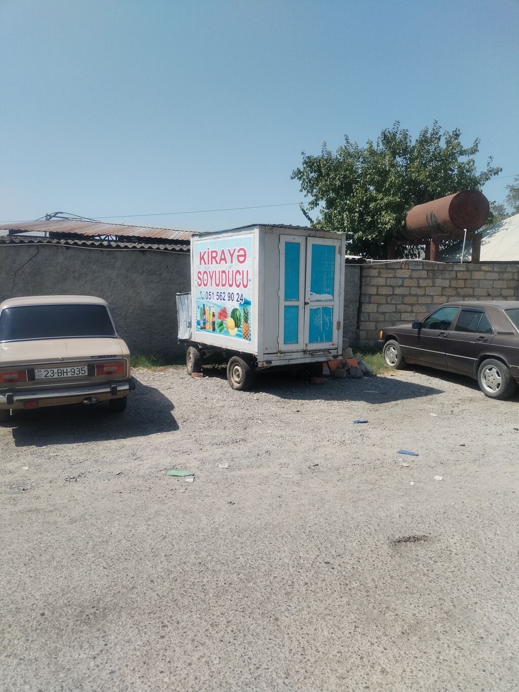 Kirayə soyuducu konteyner (təkərli, mobil) - Daşınan, təkərli — Mallar, Ucar (5)