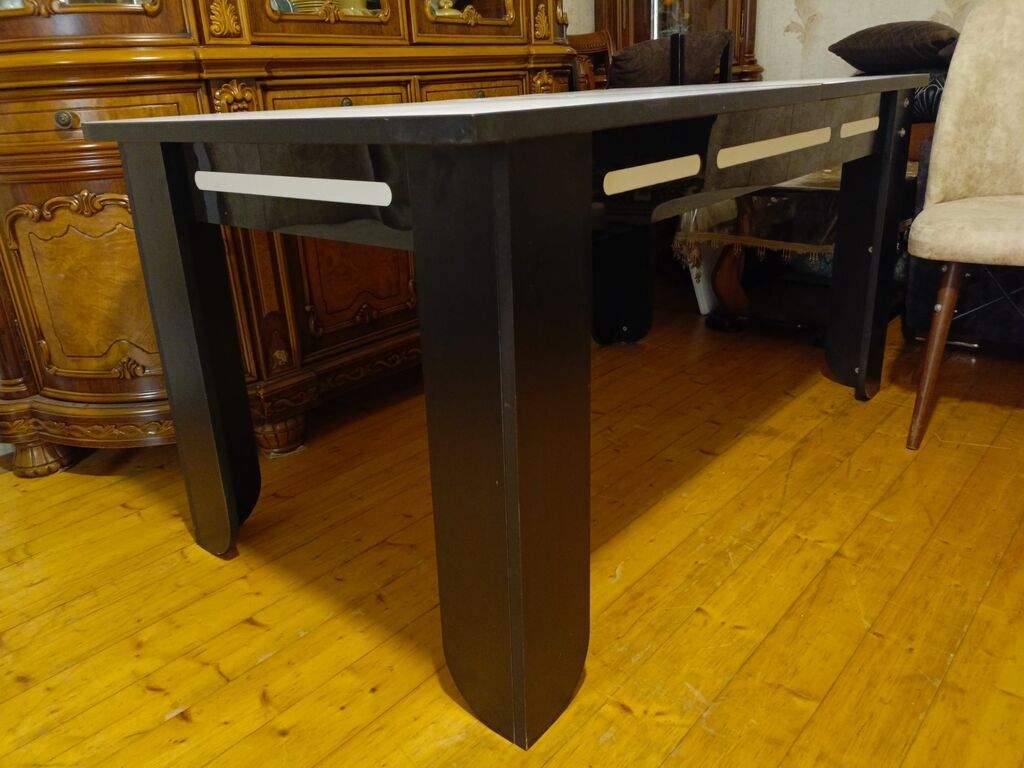 Mətbəx üçün, İşlənmiş, Açılan, Dördbucaq masa, 6 stul — Mebel, Bakı (5)