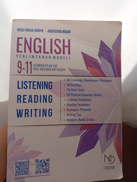 Məhsul: “Englısh – Yeni İmtahan Modeli” (9–11-ci siniflər üçün — Bakı