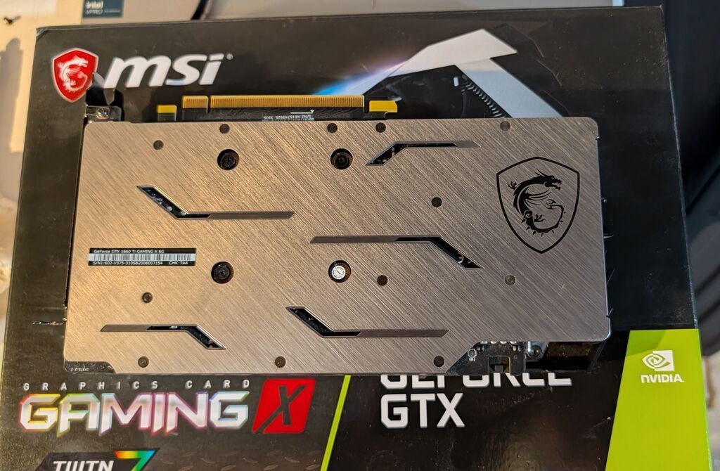 Videokart MSI GeForce GTX 1660 Ti, 6 GB, İşlənmiş — Elektronika, Digah (4)