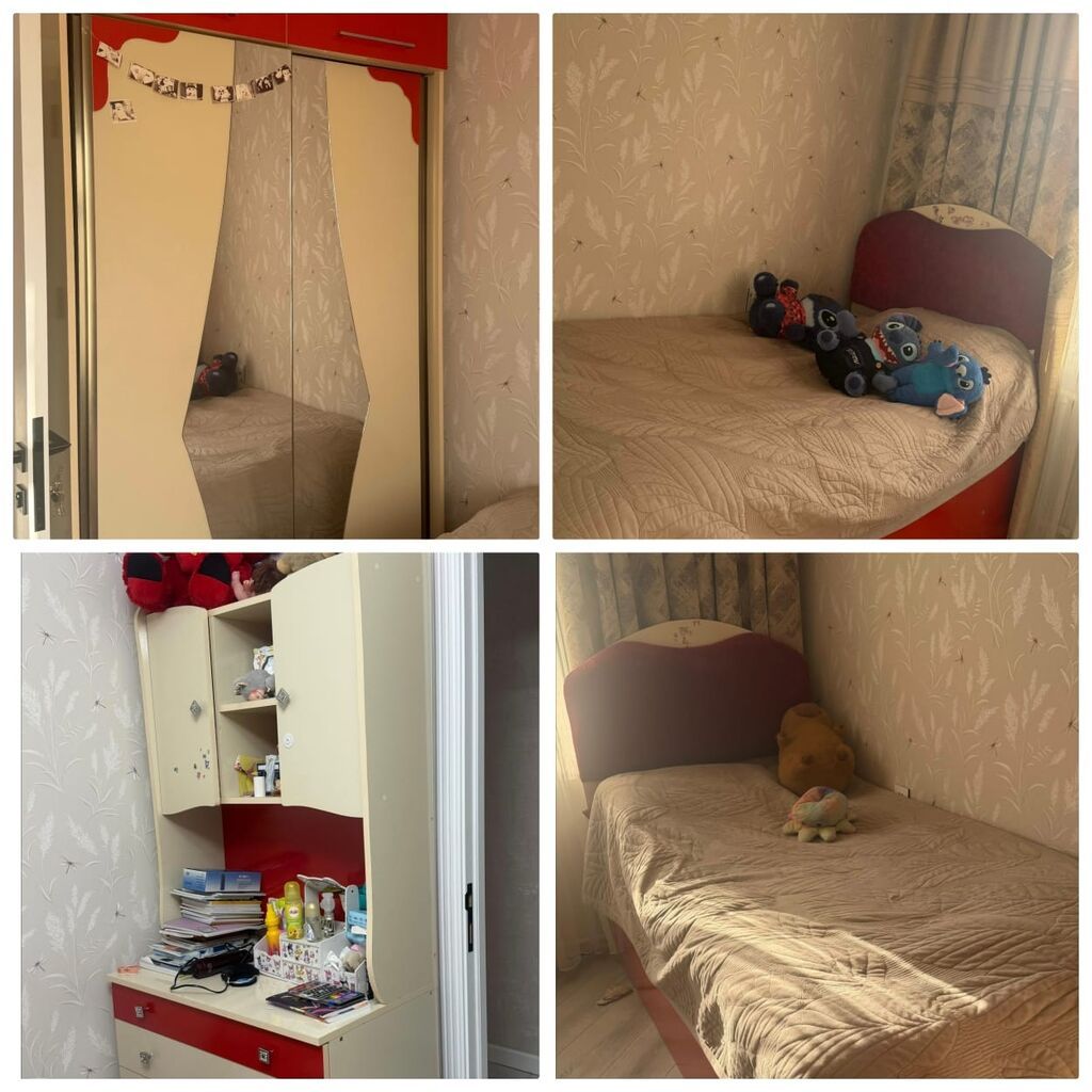 İki ədəd bazalı çarpayı,birlikdə satılır 350₼.Bazalıdır.Matrasları — Mebel, Bakı (2)