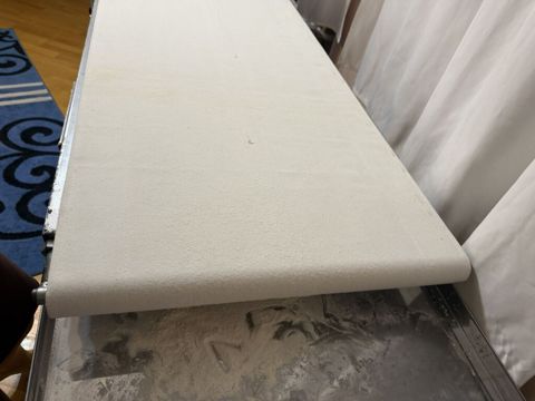 Sənaye tipli lavaş/yuxa yayma və nazik xəmir açma maşını - Material — Bakı