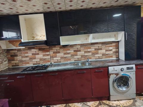 *280azn* Mətbəx mebeli satılır.Uzerinde qaz,moyka, paltaryuyan — Bakı