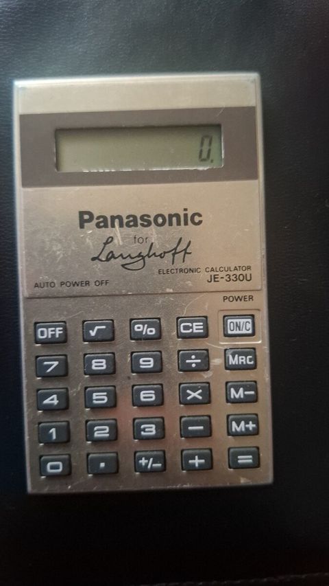 Hesablayıcı Panasonic JE-330U — Bakı