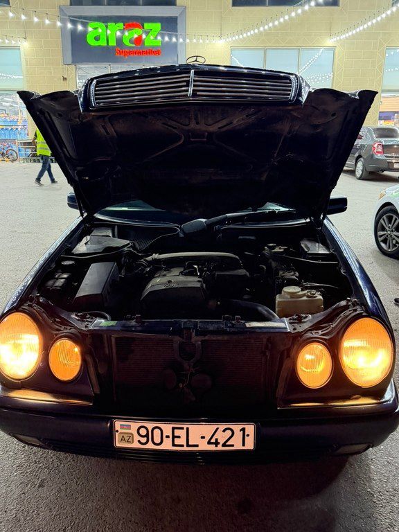 Mercedes E 230, 2.3 L, 1997 il, 360 000 km — Avtomobillər, Bakı (10)