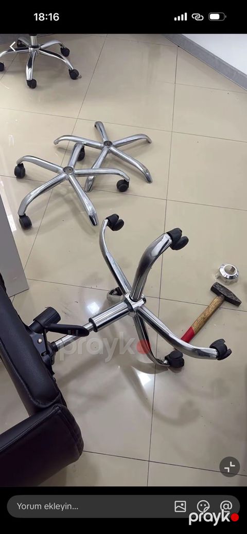 Ofis kresloların təmiri və üzlənməsi — Bakı