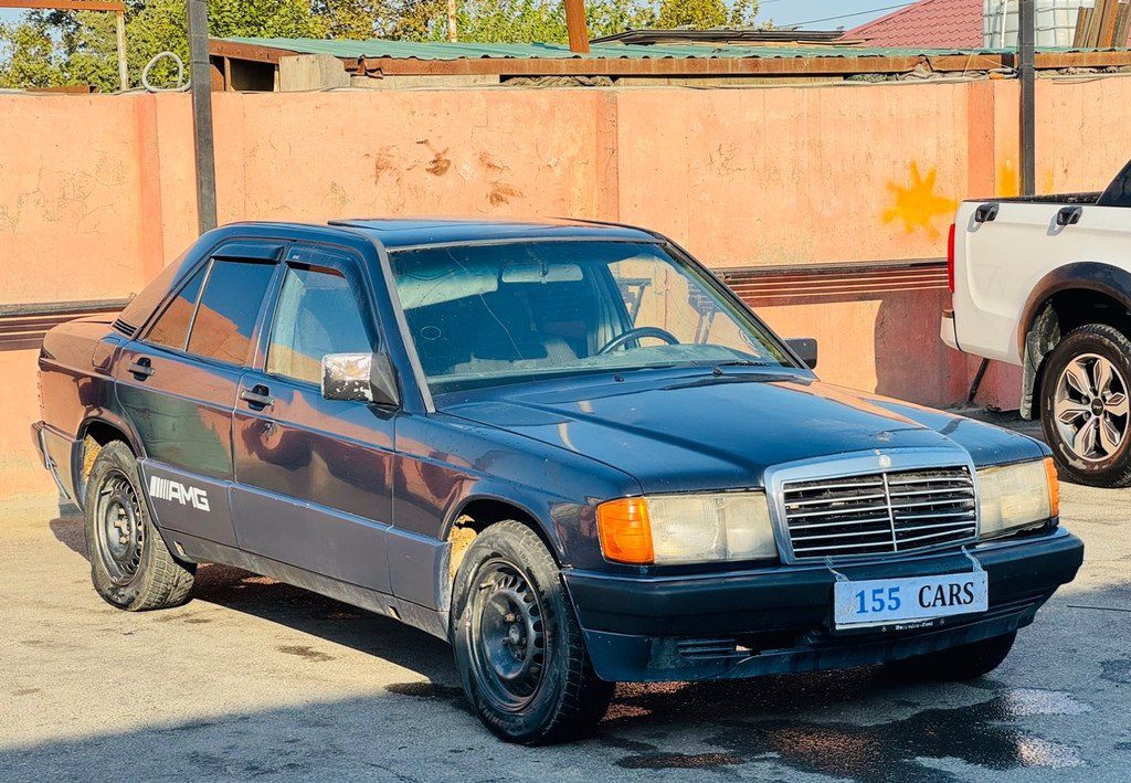 Mercedes 190, 2.0 L, 1991 il, 378 452 km — Avtomobillər, Bakı (2)