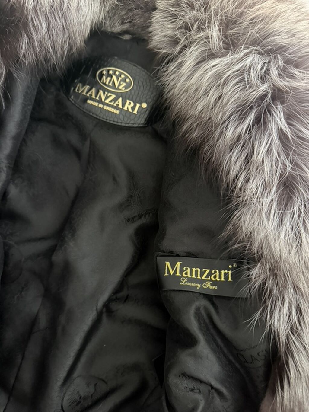 Manzari Luxury Furs qısa kürk - Brend: Manzari (Made in Greece) — Şəxsi əşyalar, Masazır (4)