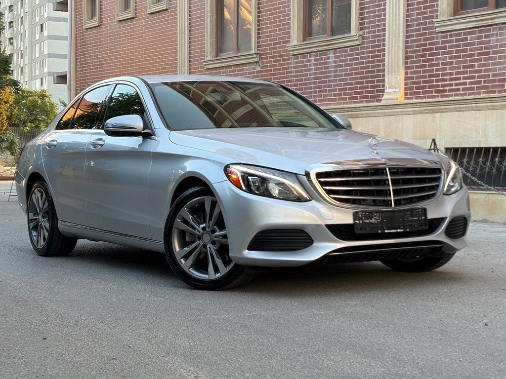 Mercedes C 300, 2.0 L, 2016 il, 96 000 km — Avtomobillər, Bakı (2)