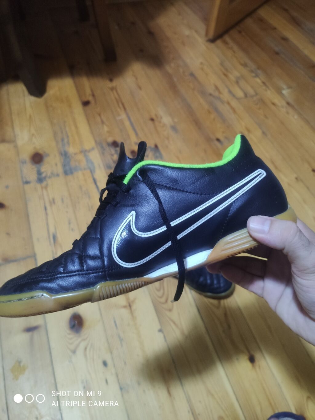 Nike Tiempo salon futzal ayaqqabısı - Model: Nike Tiempo (etiketdə — Şəxsi əşyalar, Bakı (5)