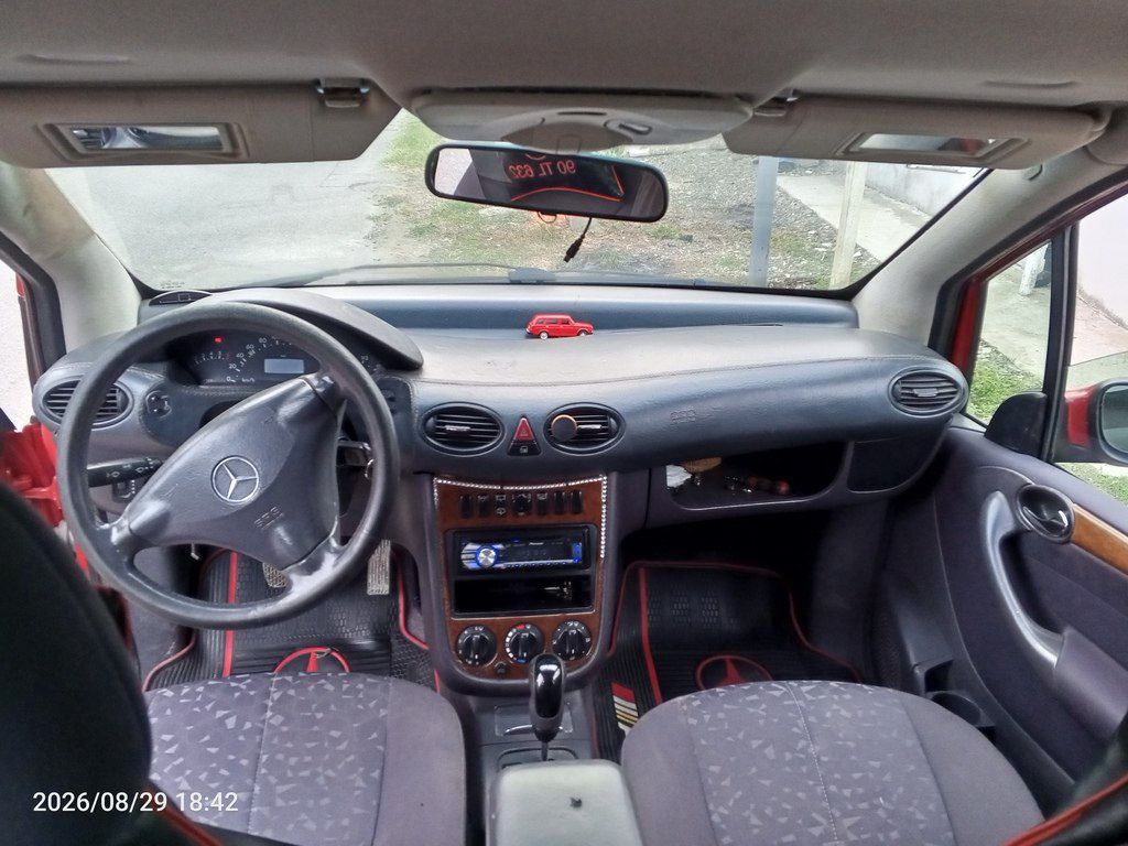 Mercedes A 160, 1.6 L, 2002 il, 168 907 km — Avtomobillər, Xaçmaz (9)
