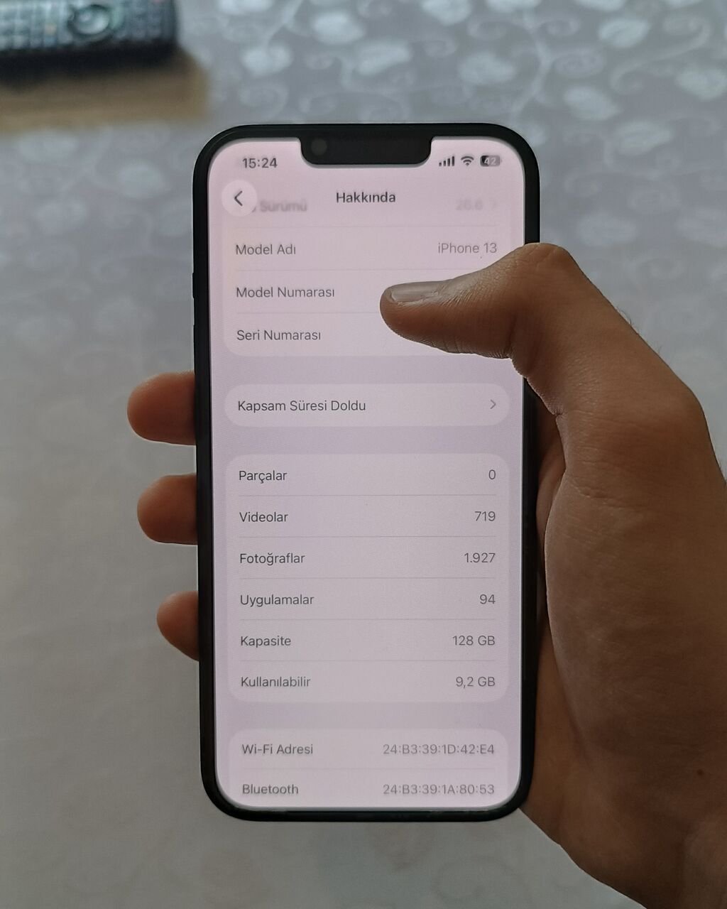 IPhone 13, 128 GB, Midnight, Face ID — Apple iPhone, Bakı (6)