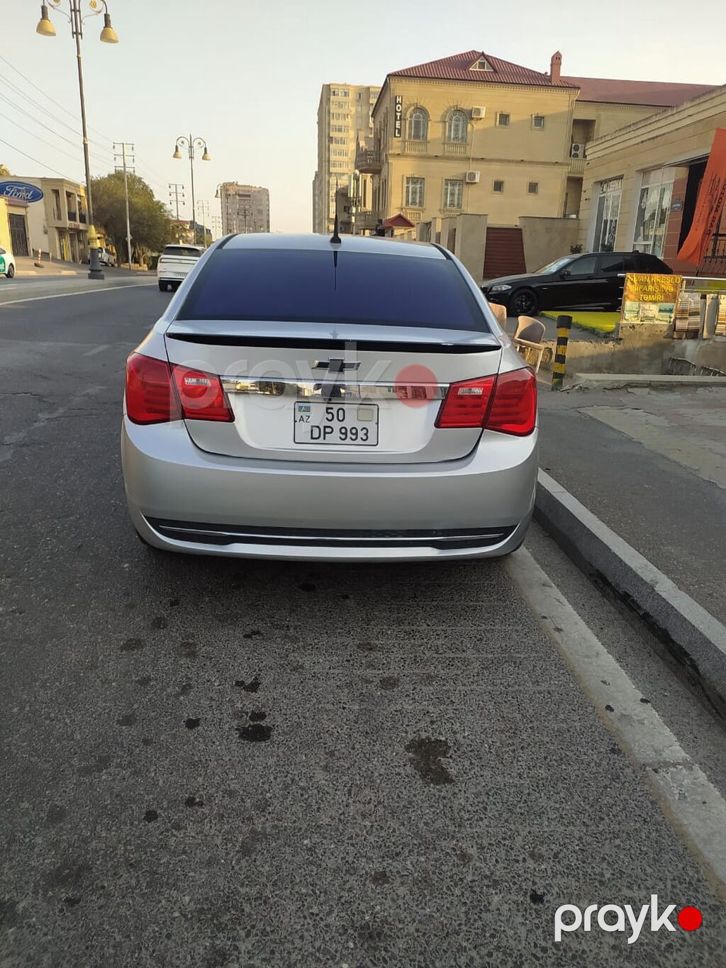 Chevrolet Cruze sedan – gümüş rəng - Kuzov: 4 qapılı sedan — Avto, Bakı (2)