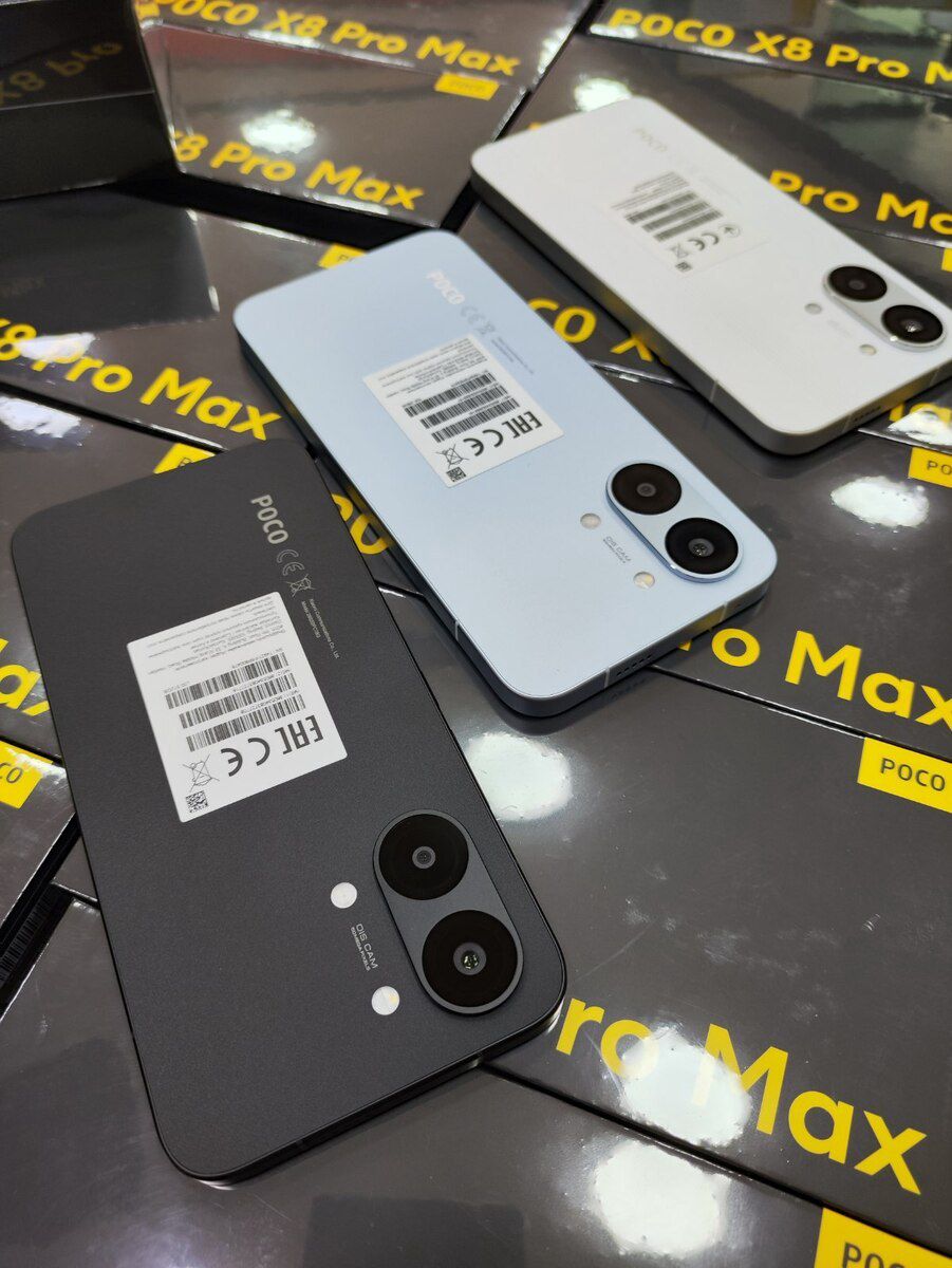 Xiaomi Poco X8 Pro Max White 256GB/12GB — Smartfonlar, Bakı (2)