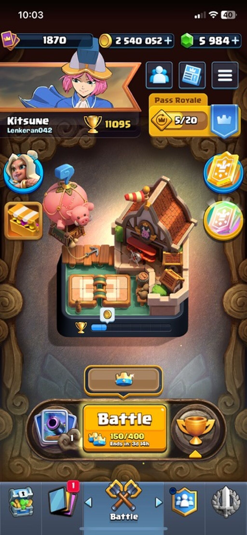 Məhsul: Clash Royale oyun hesabı Xüsusiyyətlər: - Kral Səviyyəsi: 16 — Oyun dəstləri, Bakı (6)