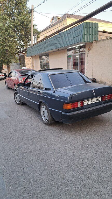 Mercedes 190, 2.0 L, 1991 il, 394 000 km — Avtomobillər, Bərdə (4)