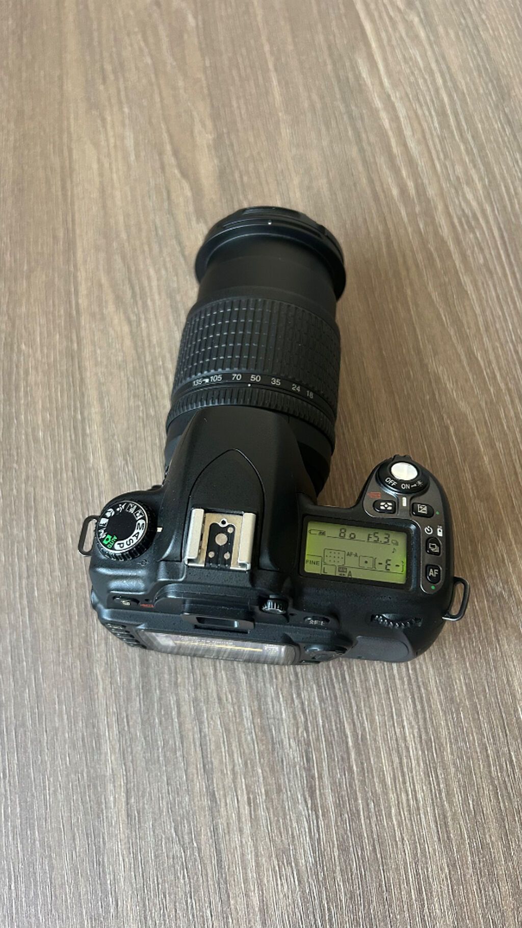 Nikon D80 Dslr fotoaparat + zoom obyektiv - Korpus: Nikon D80 (üst — Elektronika, Bakı (2)