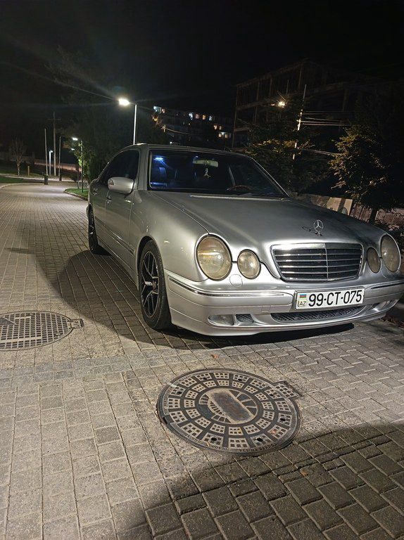 Mercedes E 320, 3.2 L, 2001 il, 470 000 km — Avtomobillər, Xankəndi (11)