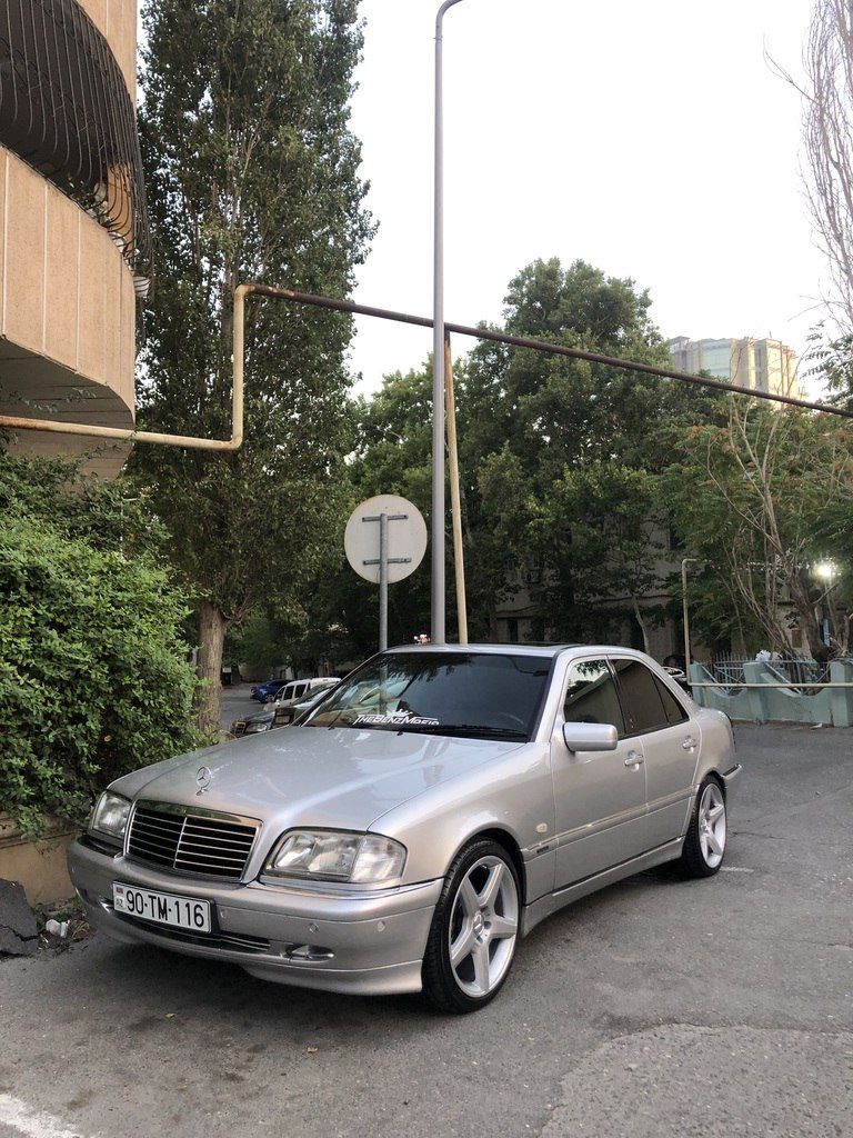 Mercedes C 280, 2.8 L, 1999 il, 360 000 km — Avtomobillər, Bakı (2)