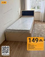 Çarpayı – Kod: 2957 - Ölçü: 90 x 200 sm - Mexanizm: Açılmayan — Мебель