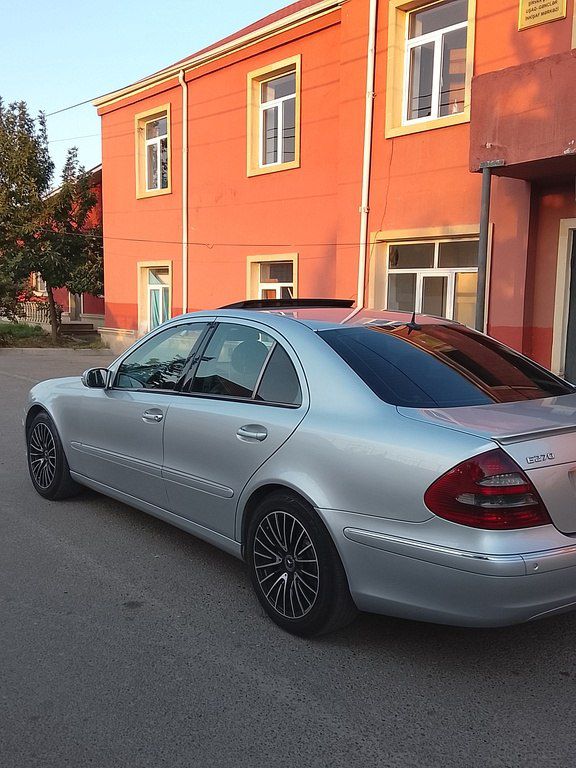 Mercedes E 270, 2.7 L, 2002 il, 251 000 km — Avtomobillər, Şirvan (4)