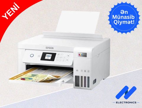 Epson L4260 3IN1 Wı-fı Whıte printer — Bakı