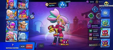 Brawl Stars oyunu üçün inkişaf etmiş oyun hesabı Əsas xüsusiyyətlər — Bakı