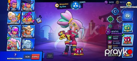 Brawl Stars oyunu üçün inkişaf etmiş oyun hesabı Əsas xüsusiyyətlər — Bakı