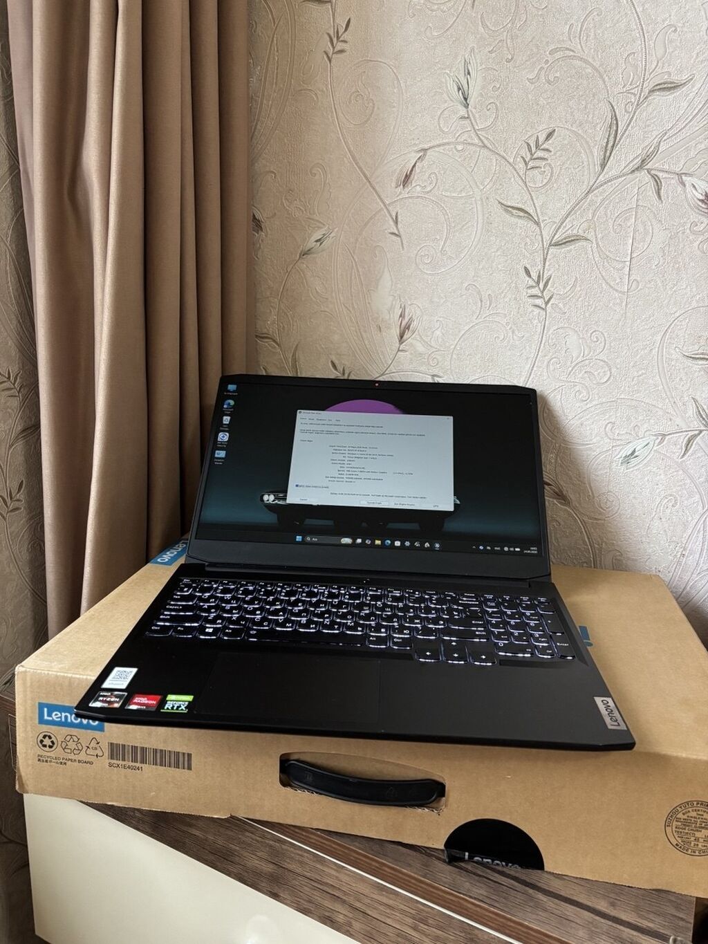 Lenovo oyun/qrafik noutbuku Texniki göstəricilər: - Prosessor: AMD — Lenovo, Bakı (4)