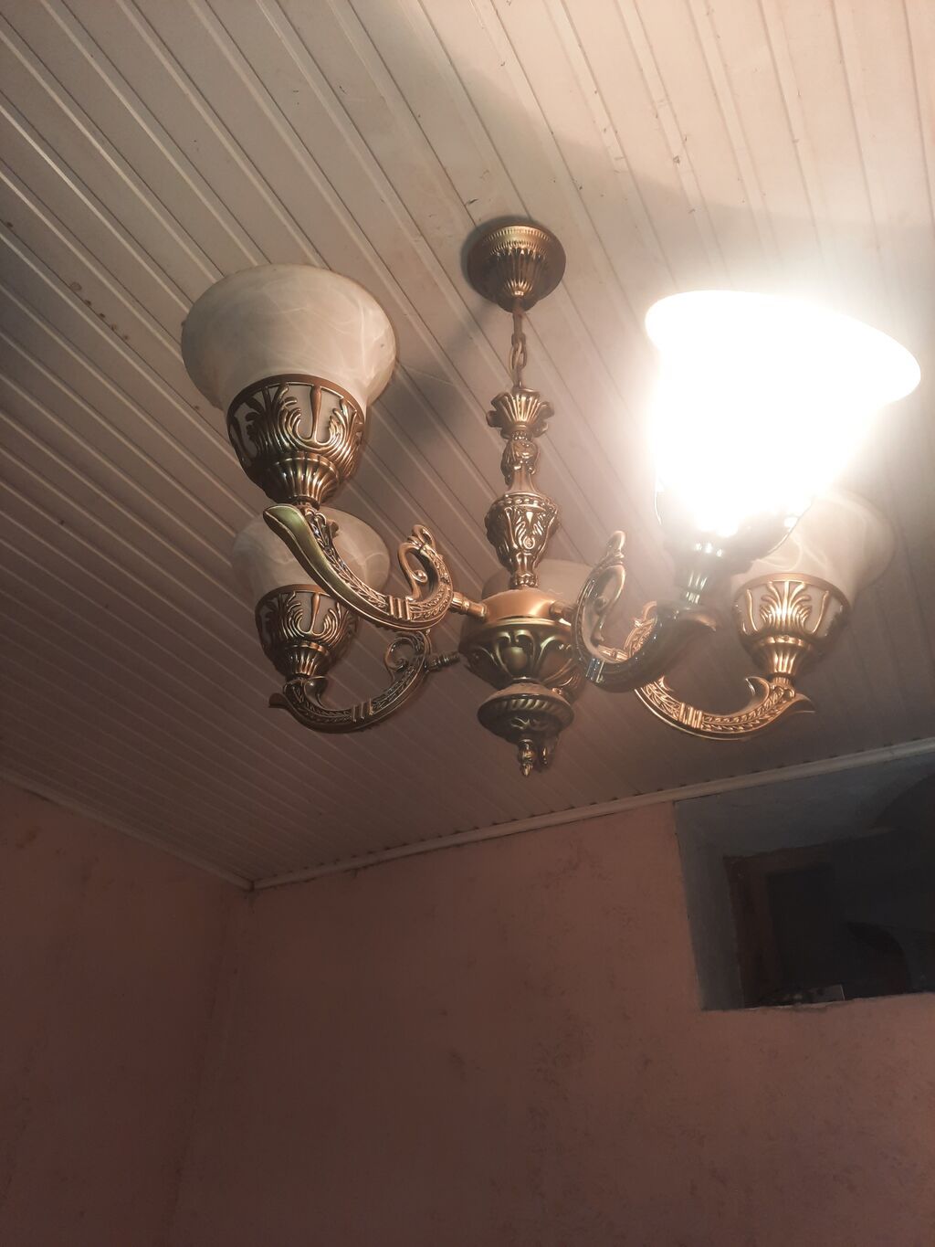 Çılçıraq, 5 lampa, Metal — İşıqlandırma, Bakı