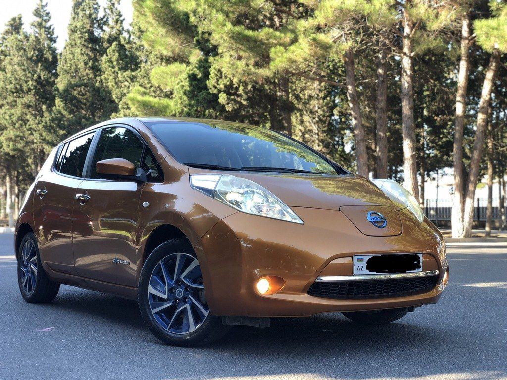 Nissan Leaf, 24 kWh, 2015 il, 41 700 km — Avtomobillər, Sumqayıt (6)