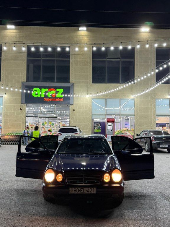 Mercedes E 230, 2.3 L, 1997 il, 360 000 km — Avtomobillər, Bakı (8)