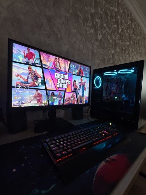 Gaming Kompüter RTX 3060 Ti HP Omen 27Q — Bakı