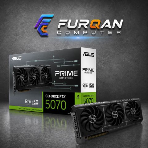 Video kart ASUS Prıme GeForce RTX 5070 OC Edition 12GB GDDR7 — Bakı
