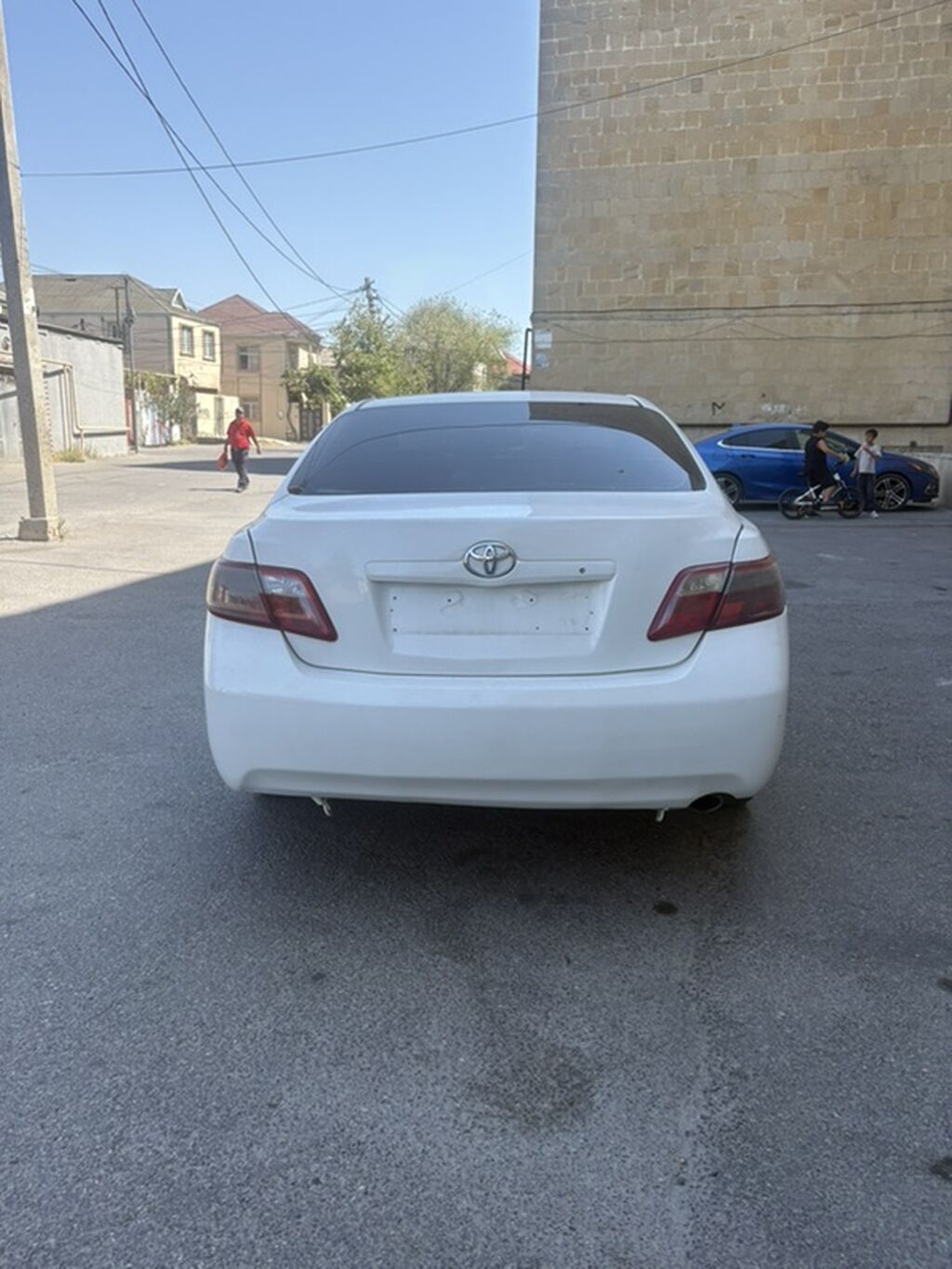 Toyota Camry – ağ rəngli sedan İli 2007,2,4 mator ideal veziyyetde — Avto, Xırdalan (4)