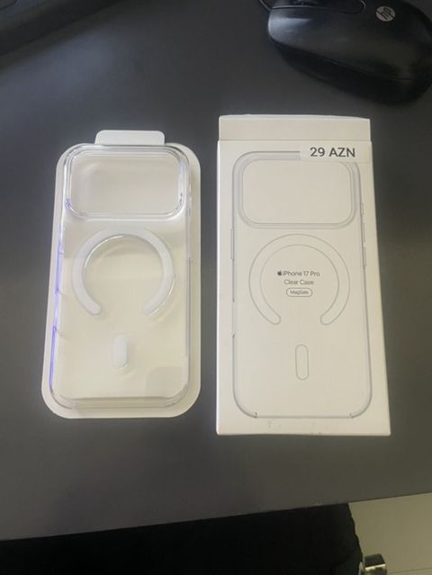 Məhsul: iPhone 17 Pro üçün şəffaf MagSafe keysi Xüsusiyyətlər — Bakı