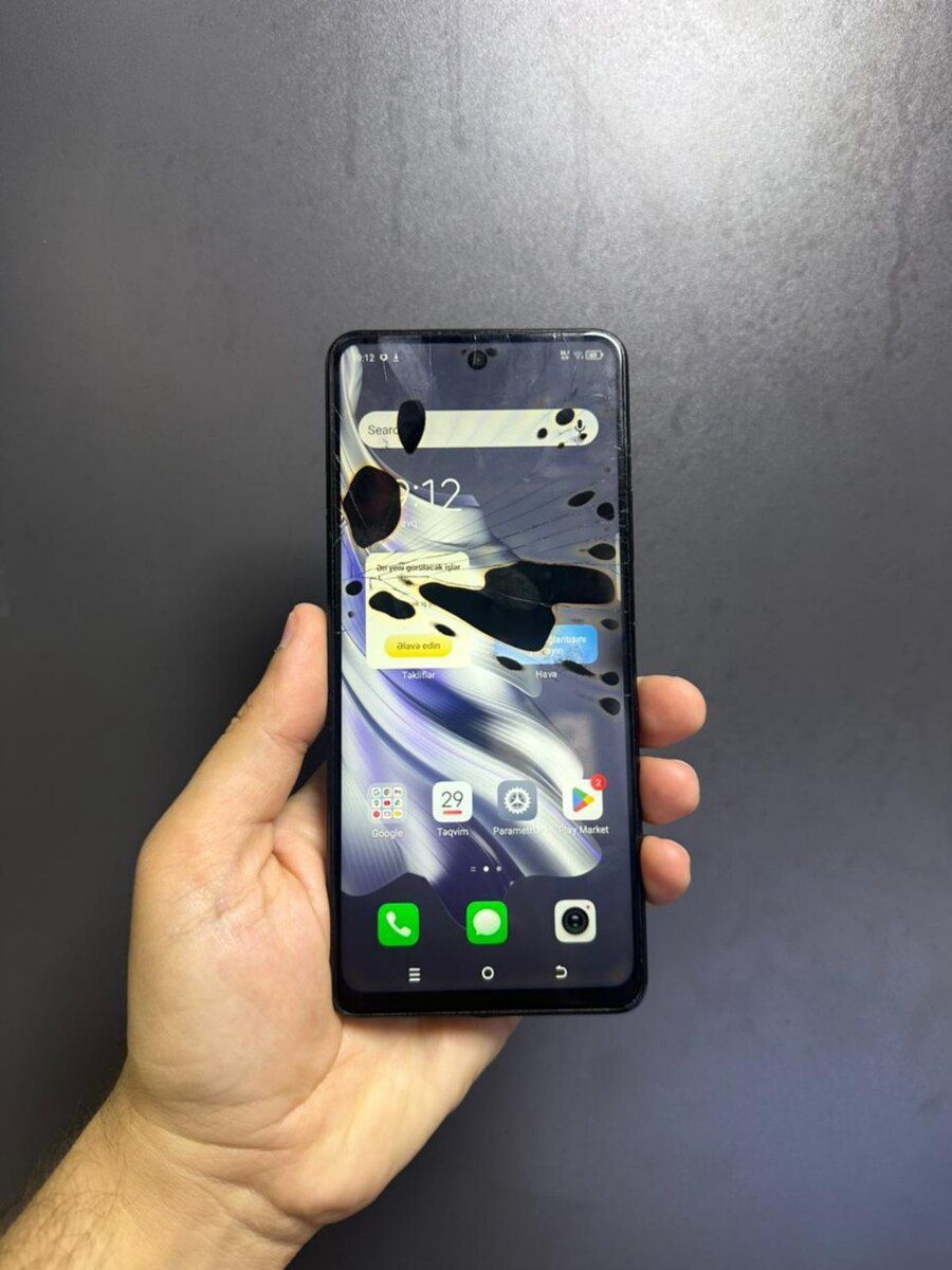 Tecno Spark 20 Pro Moonlit Black 256GB/8GB — Smartfonlar, Bakı (2)
