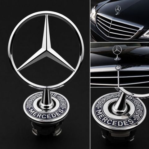 Məhsul: Mercedes-Benz kapot emblemi (ucları üçşax ulduz), orijinal — Bakı