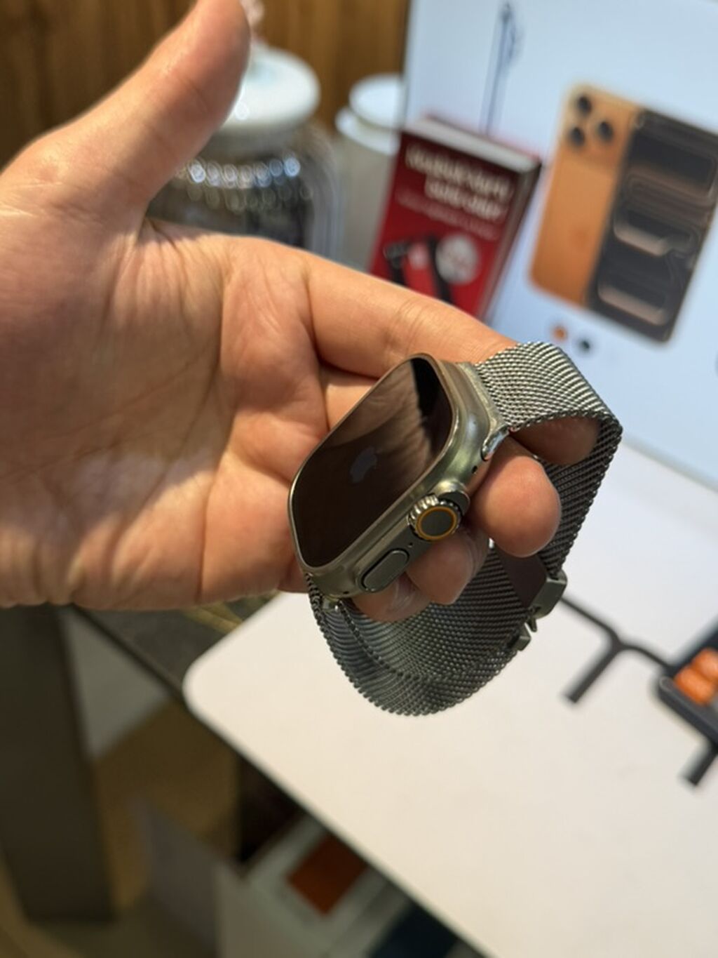 Apple Watch Ultra 2 Titanium Yeni kimidir. Cizigsizdir tam. 99% — Aksesuarlar, Bakı (5)
