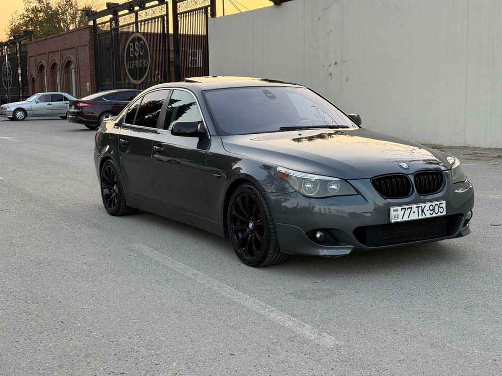 BMW 525, 3.0 L, 2006 il, 248 500 km — Avtomobillər, Bakı (4)